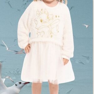 Disney Classics Marie The Cat Long Sleeve Tutu Dress